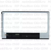 Матрица для ноутбука HP Pavilion G6z-1300 (1366x768 HD) TN, 40pin, Глянцевая