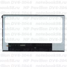 Матрица для ноутбука HP Pavilion DV6-3046 (1366x768 HD) TN, 40pin, Глянцевая