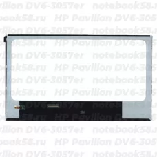 Матрица для ноутбука HP Pavilion DV6-3057er (1366x768 HD) TN, 40pin, Глянцевая