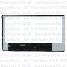 Матрица для ноутбука HP Pavilion DV6-3058 (1366x768 HD) TN, 40pin, Глянцевая