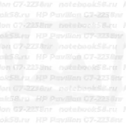 Матрица для ноутбука HP Pavilion G7-2238nr (1600x900 HD+) TN, 40pin, Матовая