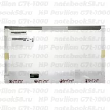 Матрица для ноутбука HP Pavilion G7t-1000 (1600x900 HD+) TN, 40pin, Матовая