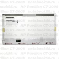 Матрица для ноутбука HP Pavilion G7-2008 (1600x900 HD+) TN, 40pin, Матовая