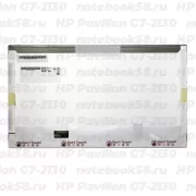 Матрица для ноутбука HP Pavilion G7-2130 (1600x900 HD+) TN, 40pin, Матовая