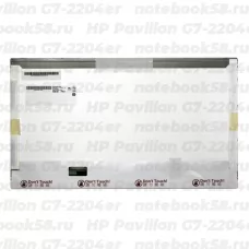 Матрица для ноутбука HP Pavilion G7-2204er (1600x900 HD+) TN, 40pin, Матовая