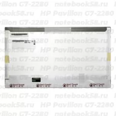 Матрица для ноутбука HP Pavilion G7-2280 (1600x900 HD+) TN, 40pin, Матовая