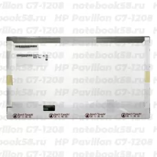 Матрица для ноутбука HP Pavilion G7-1208 (1600x900 HD+) TN, 40pin, Матовая