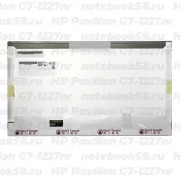 Матрица для ноутбука HP Pavilion G7-1227nr (1600x900 HD+) TN, 40pin, Матовая
