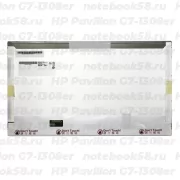 Матрица для ноутбука HP Pavilion G7-1308er (1600x900 HD+) TN, 40pin, Матовая