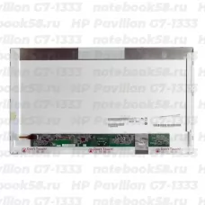 Матрица для ноутбука HP Pavilion G7-1333 (1600x900 HD+) TN, 40pin, Матовая