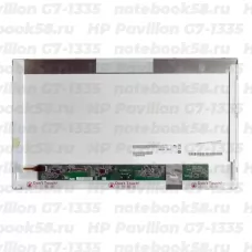 Матрица для ноутбука HP Pavilion G7-1335 (1600x900 HD+) TN, 40pin, Матовая