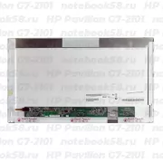 Матрица для ноутбука HP Pavilion G7-2101 (1600x900 HD+) TN, 40pin, Матовая