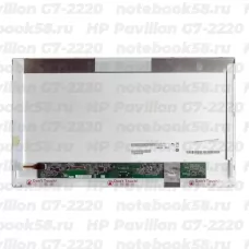 Матрица для ноутбука HP Pavilion G7-2220 (1600x900 HD+) TN, 40pin, Матовая