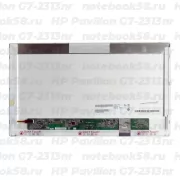 Матрица для ноутбука HP Pavilion G7-2313nr (1600x900 HD+) TN, 40pin, Матовая