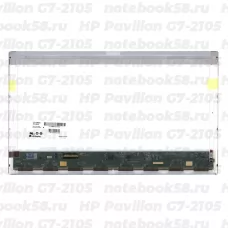 Матрица для ноутбука HP Pavilion G7-2105 (1600x900 HD+) TN, 40pin, Матовая