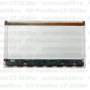 Матрица для ноутбука HP Pavilion G7-2328sr (1600x900 HD+) TN, 40pin, Матовая