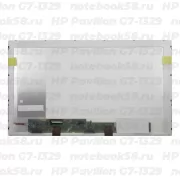 Матрица для ноутбука HP Pavilion G7-1329 (1600x900 HD+) TN, 40pin, Глянцевая