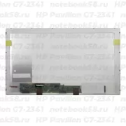 Матрица для ноутбука HP Pavilion G7-2341 (1600x900 HD+) TN, 40pin, Глянцевая