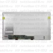Матрица для ноутбука HP Pavilion G7-1132 (1600x900 HD+) TN, 40pin, Глянцевая