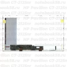 Матрица для ноутбука HP Pavilion G7-2125nr (1600x900 HD+) TN, 40pin, Глянцевая