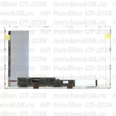 Матрица для ноутбука HP Pavilion G7-2136 (1600x900 HD+) TN, 40pin, Глянцевая