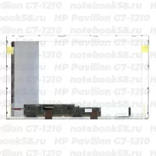 Матрица для ноутбука HP Pavilion G7-1210 (1600x900 HD+) TN, 40pin, Глянцевая