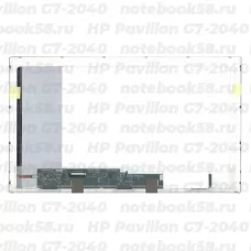 Матрица для ноутбука HP Pavilion G7-2040 (1600x900 HD+) TN, 40pin, Глянцевая