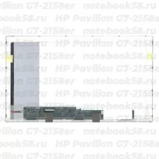 Матрица для ноутбука HP Pavilion G7-2158er (1600x900 HD+) TN, 40pin, Глянцевая