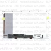 Матрица для ноутбука HP Pavilion G7-2015 (1600x900 HD+) TN, 40pin, Матовая