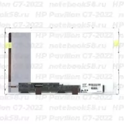 Матрица для ноутбука HP Pavilion G7-2022 (1600x900 HD+) TN, 40pin, Матовая