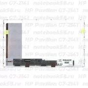 Матрица для ноутбука HP Pavilion G7-2141 (1600x900 HD+) TN, 40pin, Матовая