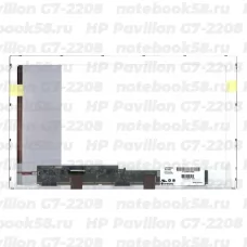 Матрица для ноутбука HP Pavilion G7-2208 (1600x900 HD+) TN, 40pin, Матовая