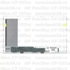 Матрица для ноутбука HP Pavilion G7-1311nr (1600x900 HD+) TN, 40pin, Матовая