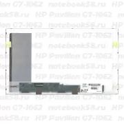 Матрица для ноутбука HP Pavilion G7-1062 (1600x900 HD+) TN, 40pin, Матовая