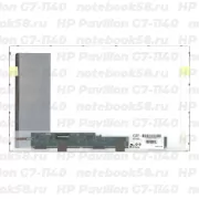 Матрица для ноутбука HP Pavilion G7-1140 (1600x900 HD+) TN, 40pin, Матовая