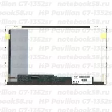 Матрица для ноутбука HP Pavilion G7-1352sr (1600x900 HD+) TN, 40pin, Матовая