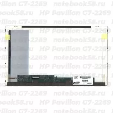 Матрица для ноутбука HP Pavilion G7-2269 (1600x900 HD+) TN, 40pin, Матовая