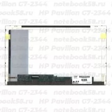 Матрица для ноутбука HP Pavilion G7-2344 (1600x900 HD+) TN, 40pin, Матовая