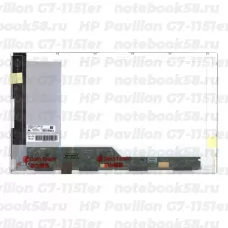 Матрица для ноутбука HP Pavilion G7-1151er (1600x900 HD+) TN, 40pin, Матовая