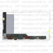 Матрица для ноутбука HP Pavilion G7-2387 (1600x900 HD+) TN, 40pin, Матовая
