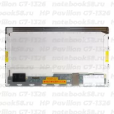 Матрица для ноутбука HP Pavilion G7-1326 (1600x900 HD+) TN, 40pin, Глянцевая