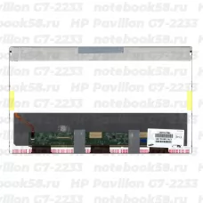 Матрица для ноутбука HP Pavilion G7-2233 (1600x900 HD+) TN, 40pin, Матовая