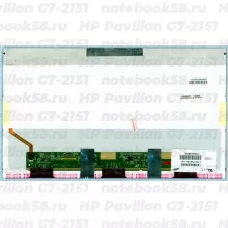 Матрица для ноутбука HP Pavilion G7-2151 (1600x900 HD+) TN, 40pin, Глянцевая