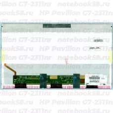 Матрица для ноутбука HP Pavilion G7-2311nr (1600x900 HD+) TN, 40pin, Глянцевая