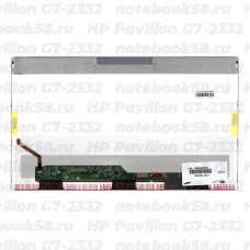 Матрица для ноутбука HP Pavilion G7-2332 (1600x900 HD+) TN, 40pin, Глянцевая