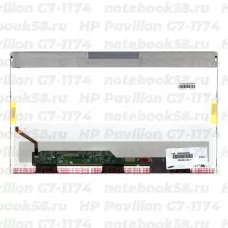 Матрица для ноутбука HP Pavilion G7-1174 (1600x900 HD+) TN, 40pin, Глянцевая