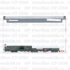 Матрица для ноутбука HP Pavilion G7-1356 (1600x900 HD+) TN, 40pin, Глянцевая