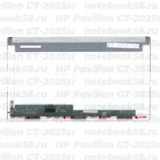 Матрица для ноутбука HP Pavilion G7-2025sr (1600x900 HD+) TN, 40pin, Глянцевая