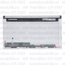 Матрица для ноутбука HP Pavilion G7-1351 (1600x900 HD+) TN, 40pin, Матовая