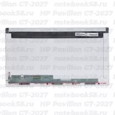 Матрица для ноутбука HP Pavilion G7-2027 (1600x900 HD+) TN, 40pin, Глянцевая